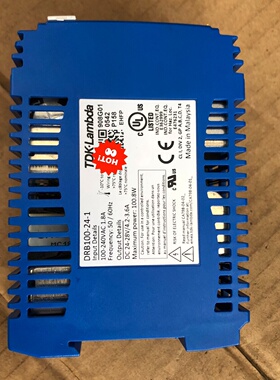 议价DRB100241TDK导轨电源拆机包好新