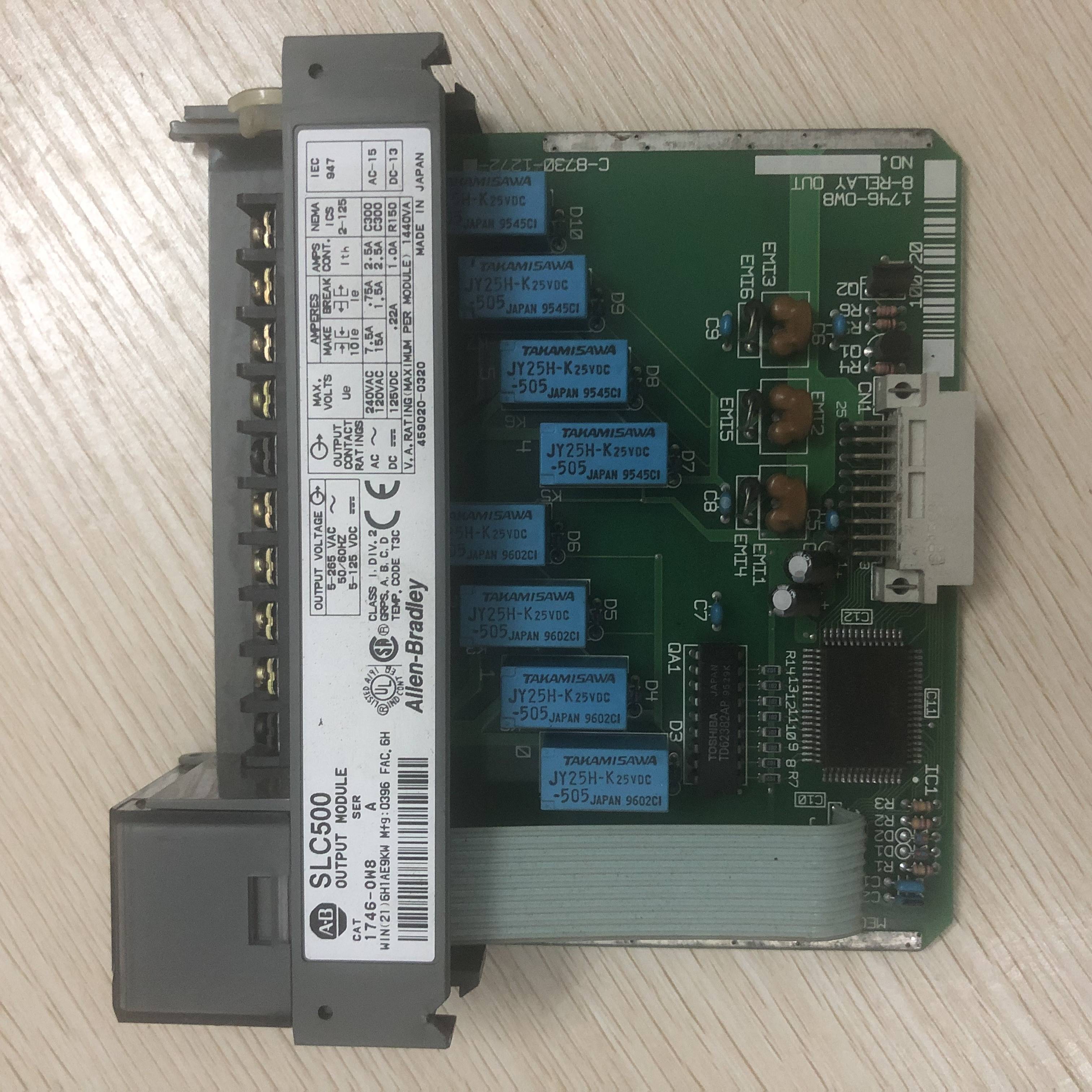 配件现货促销 原装拆机 AB 罗克韦尔 1746-OW8 A 实物拍摄议价