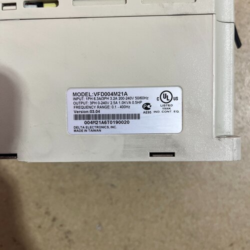 询价-台达变频器VFD004M21A0.4KW230V