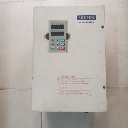【询价】SHUPER变频器，11KW，功能正常的，成色如图，昨天刚拆