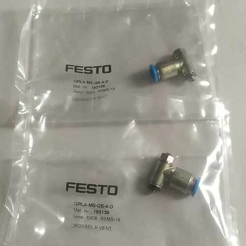咨询-FESTO费斯托节流阀GRLA-M5-QS-6-D1