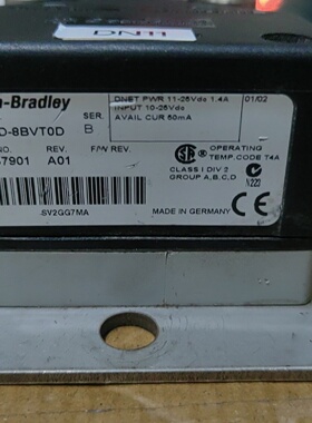 DeviceNet模块型号1792D8BVT议价