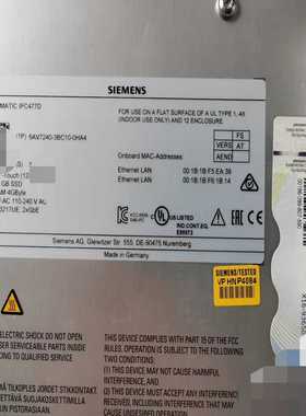 6AV7240-3BC10-0HA4成色漂亮功能完好议价出，--议价商品