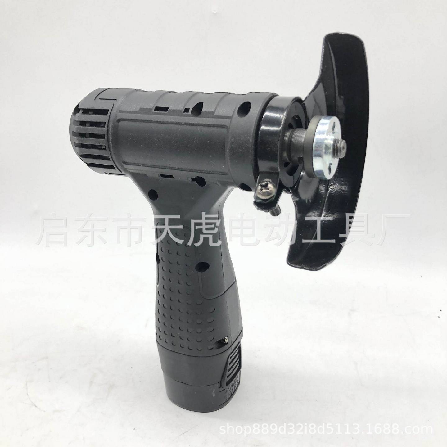 迷你角磨机18V手枪式角向磨光机电磨抛光机打磨机切割机电动工具