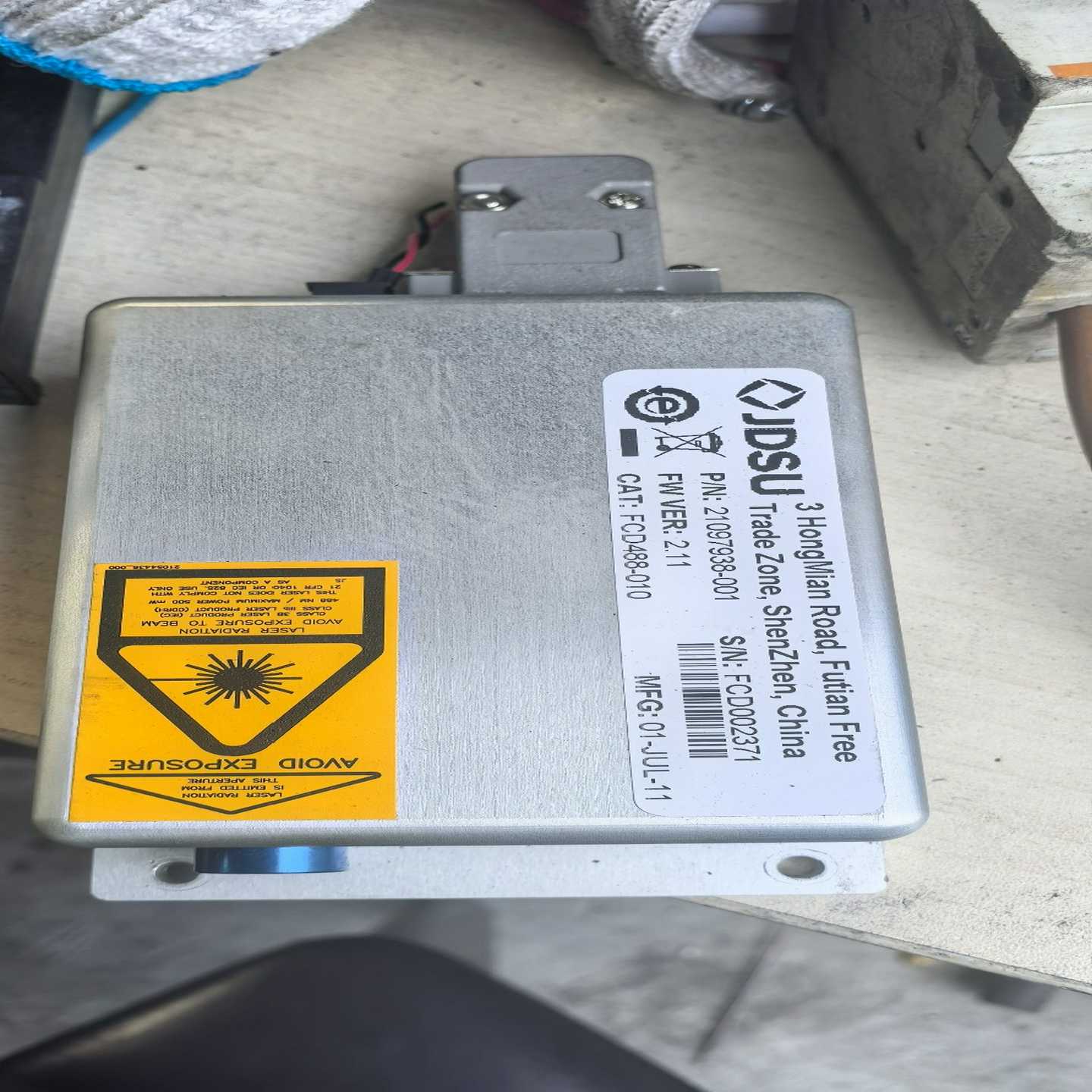 JDSU激光器FCD-488-020488nm波长20mW-议价