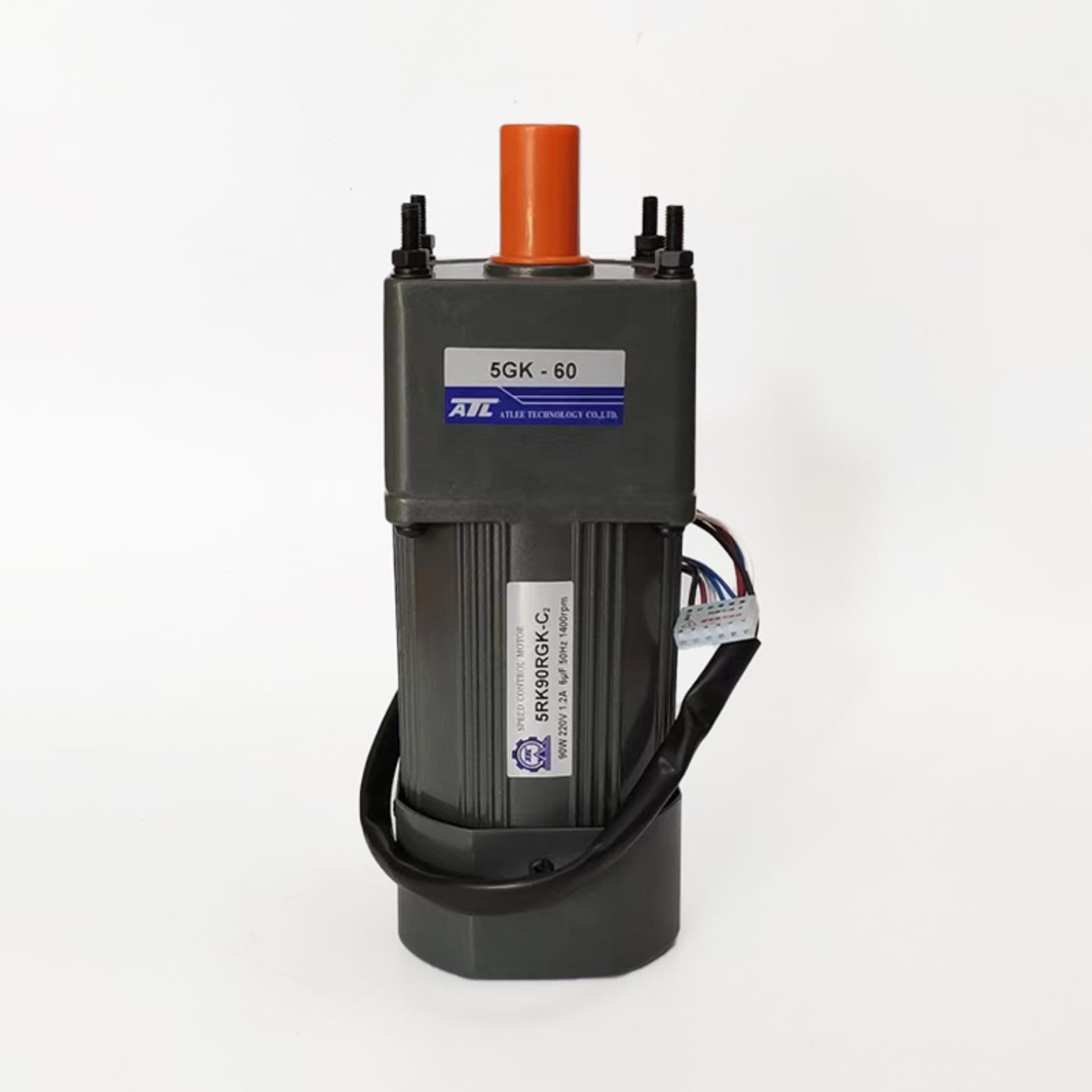 ATL调速电机5RK90RGK-C2减速马达5GK-60爱德利220V齿轮减速马达