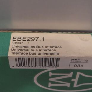 Klckner Moeller EBE297.1 EBE 297.1 LT99.800.364 Version 01 u