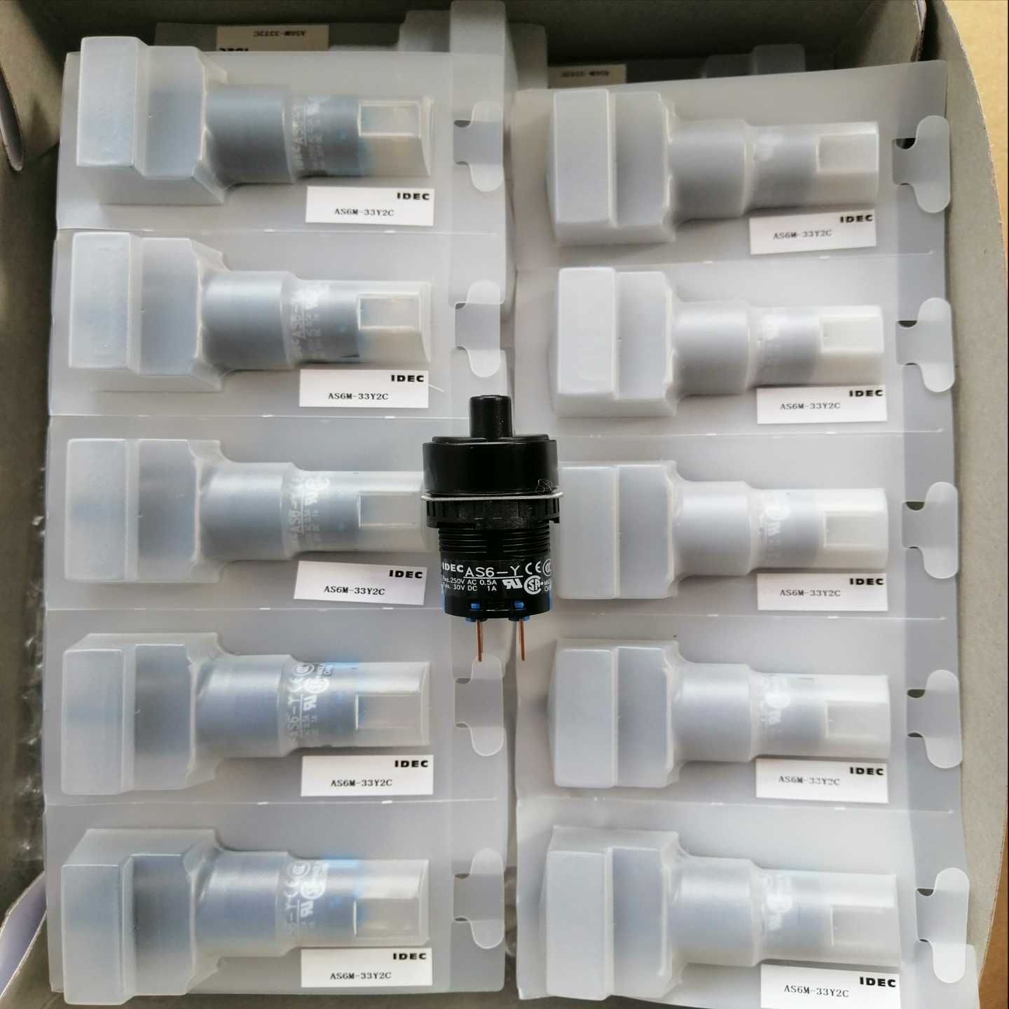 询价-和泉双向复位选择开关AS6M-33Y2CAS6-Y左