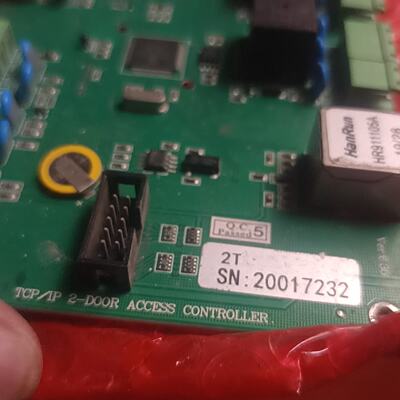TCP/IP网络联网门禁控制器主板英泽FCARD双门控制板，--议价商品