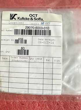 Kulicke&Soffa原装库存配件，型号29070---议价商品