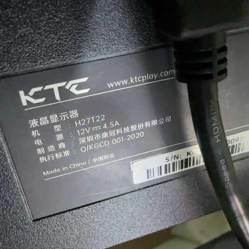 KTC H27T22  27寸2k170hz ips显示器【鑫鑫商铺】