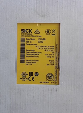 询价-德国SICK西克UE410MM3订货号6034482