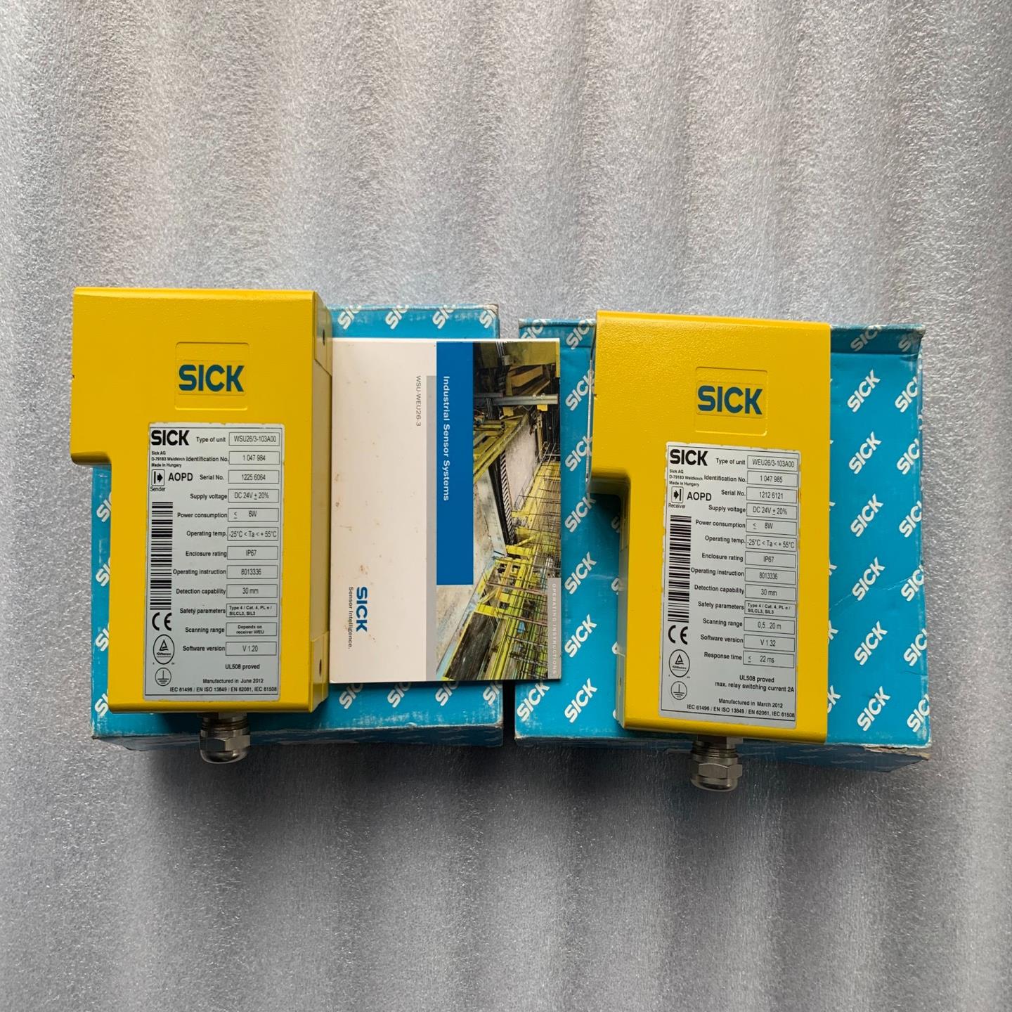询价SICK西克连接技术传感器WEU26/3-103A00