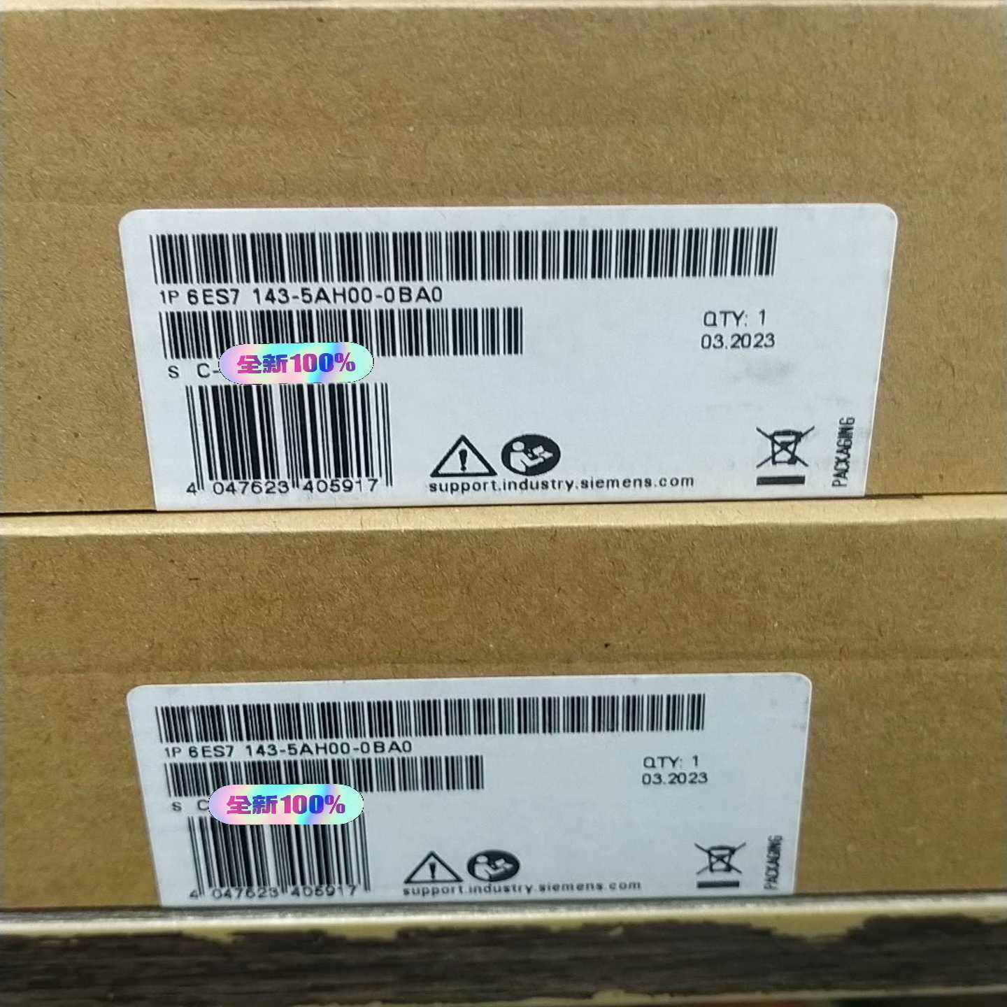 西门子6ES7143-5AH00-0BA0全新原装未拆封，--议价商品