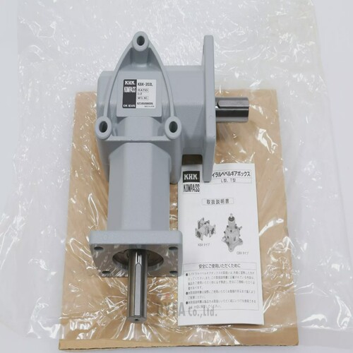 KHKGEARS斜齿轮箱带盒KBX-202L比率1:2RED-I-11858C4