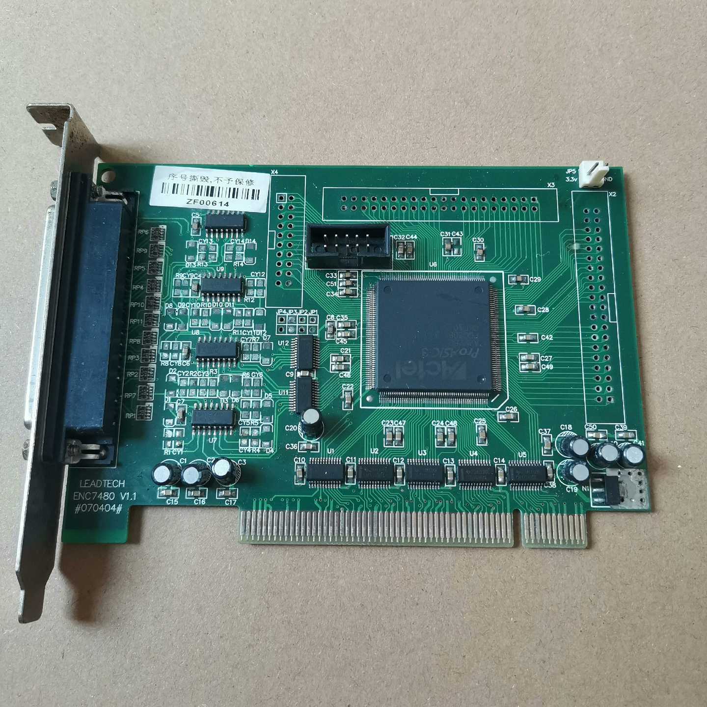 议价~雷赛4轴编码器记数卡 ENC7480 运动控制卡ENC784