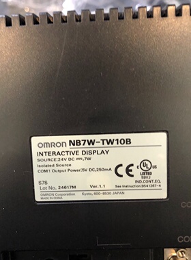 欧姆龙NB7WTW10B触摸屏-议价
