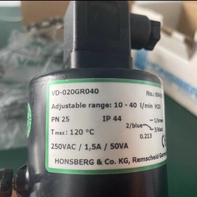 议价HONSBERG流量传感器VD-020GR040原装全新正品