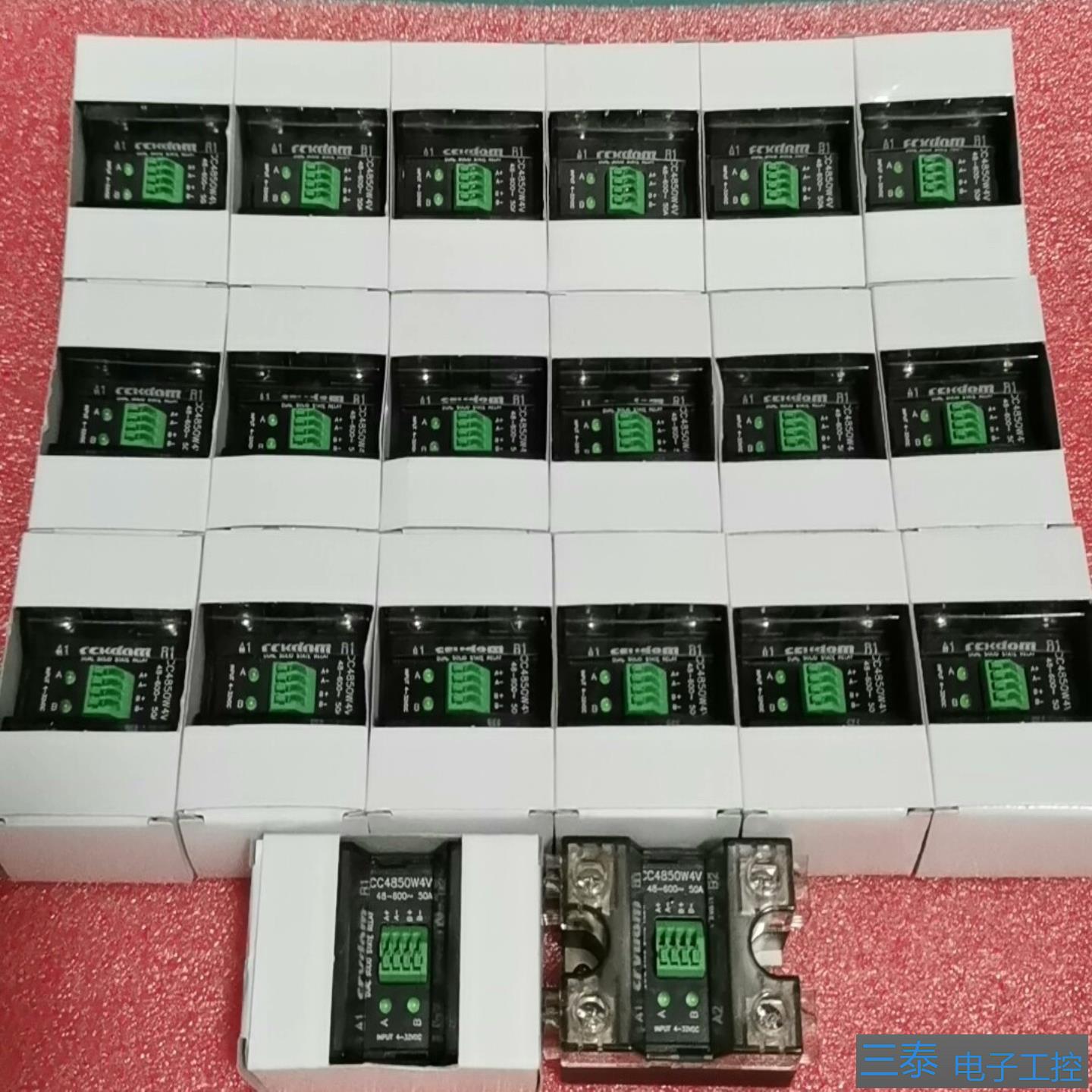 CRYDOM 快达 CC4850W4V 双相固态继电器 ，议价