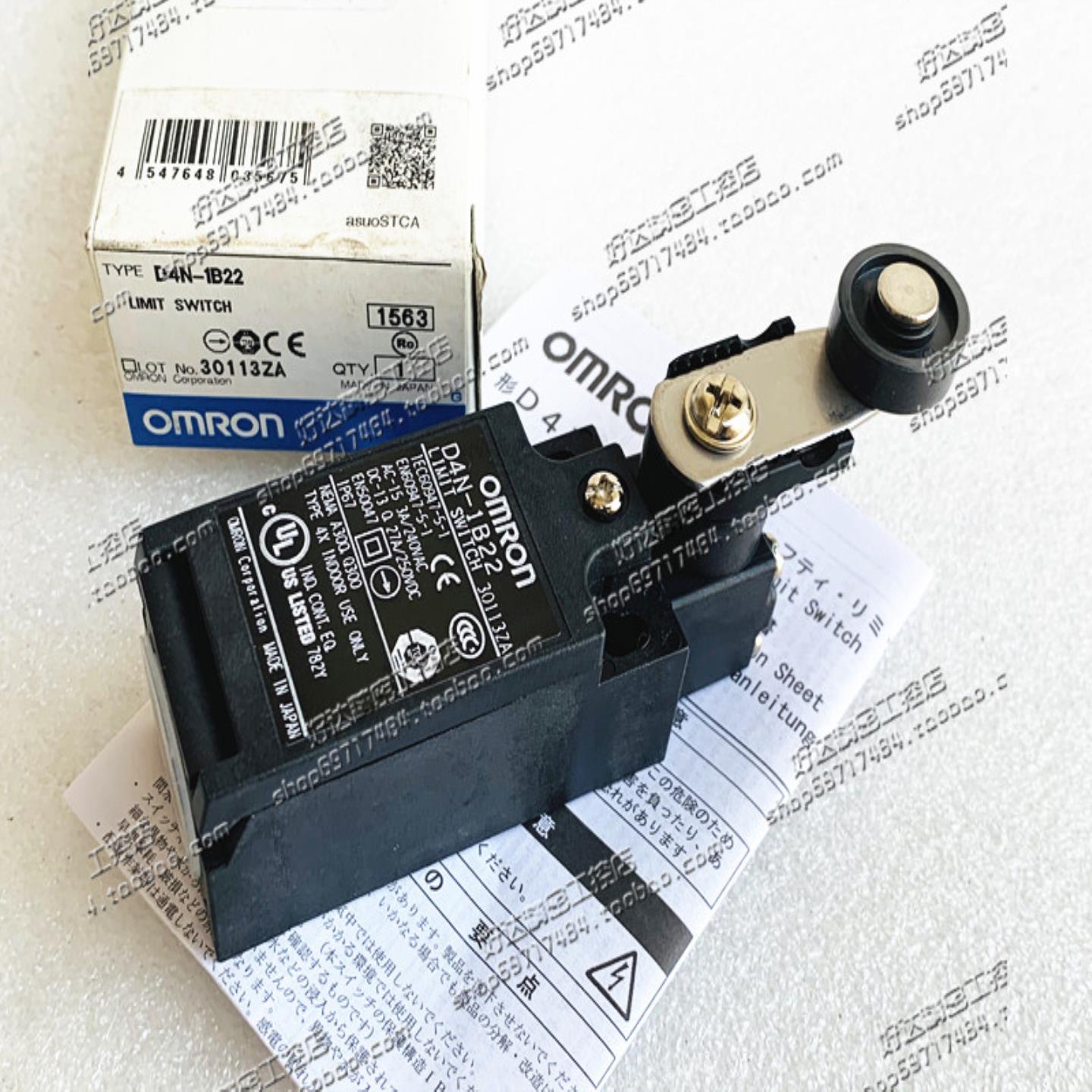原装欧姆*限位开关行程开关D4N-1B22现货D4N-1B22