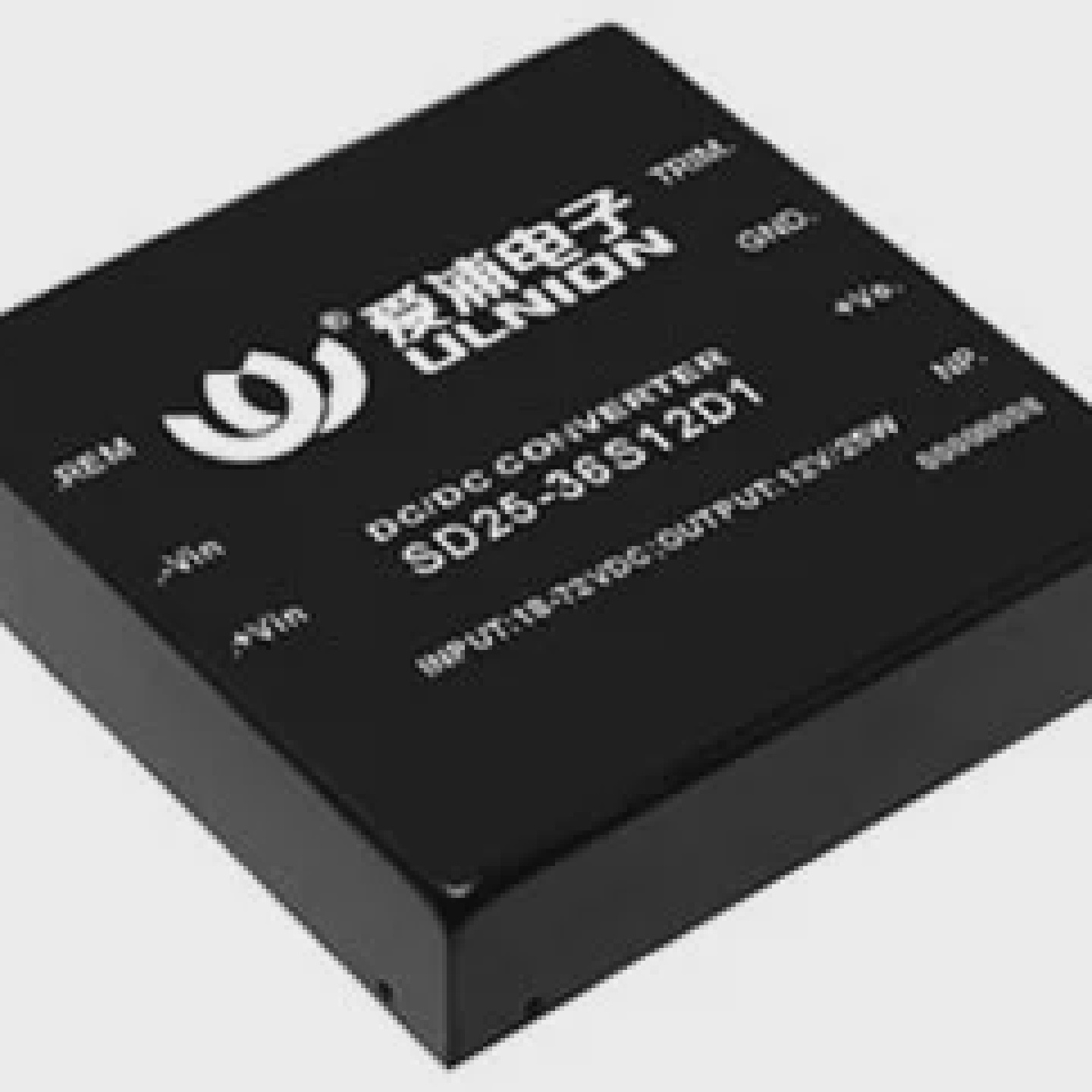 SD25-36D12D1超宽输入双路输出DC-DC电源模块18-72V转正负12V