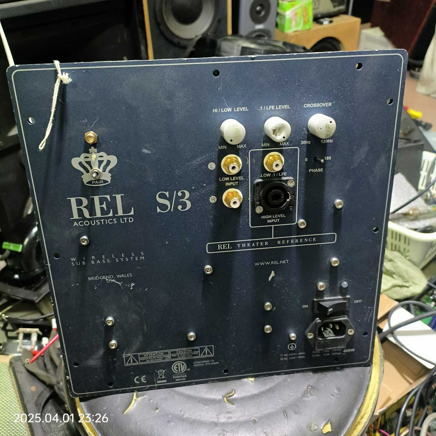 售前询价售前询价REL威力s3低音炮功放板一块