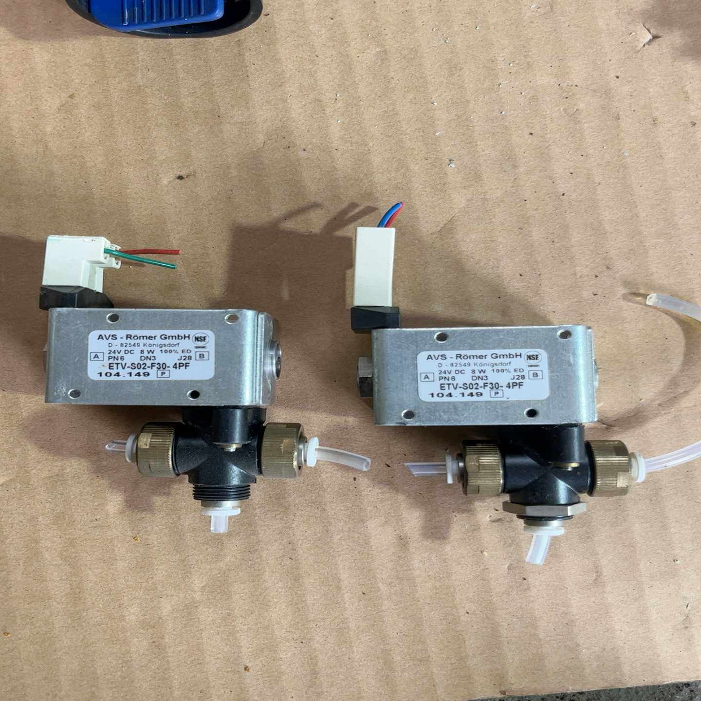 王力咖啡机隔膜电磁阀拆机件正常使用--议价商品