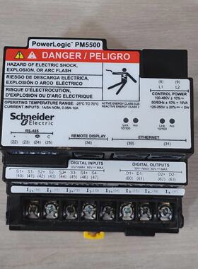 SCHNEIDER ELECTRIC PM5500 METSEPM5563 POWERLOGIC 100480V 506