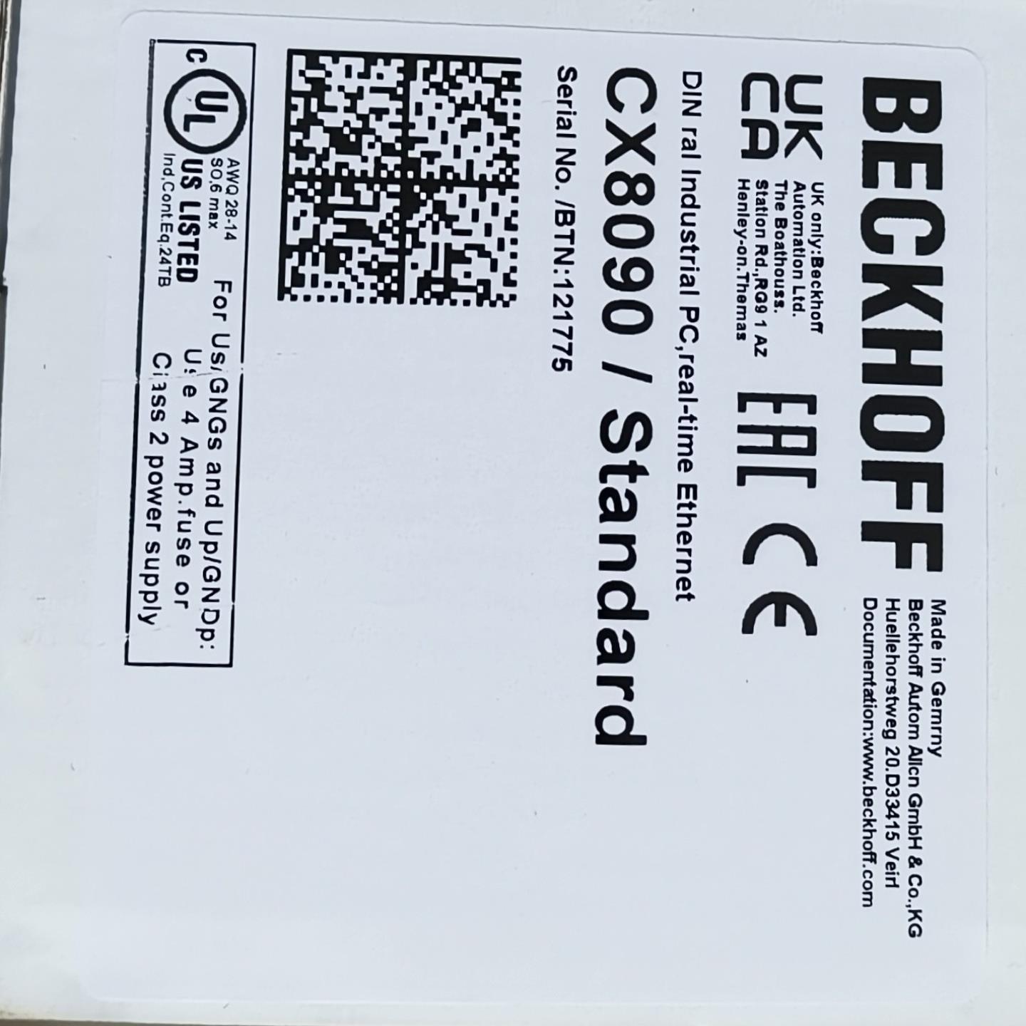 倍福BECKHOFF，CX8090，CX8080，库存货议价（佳毅工控）