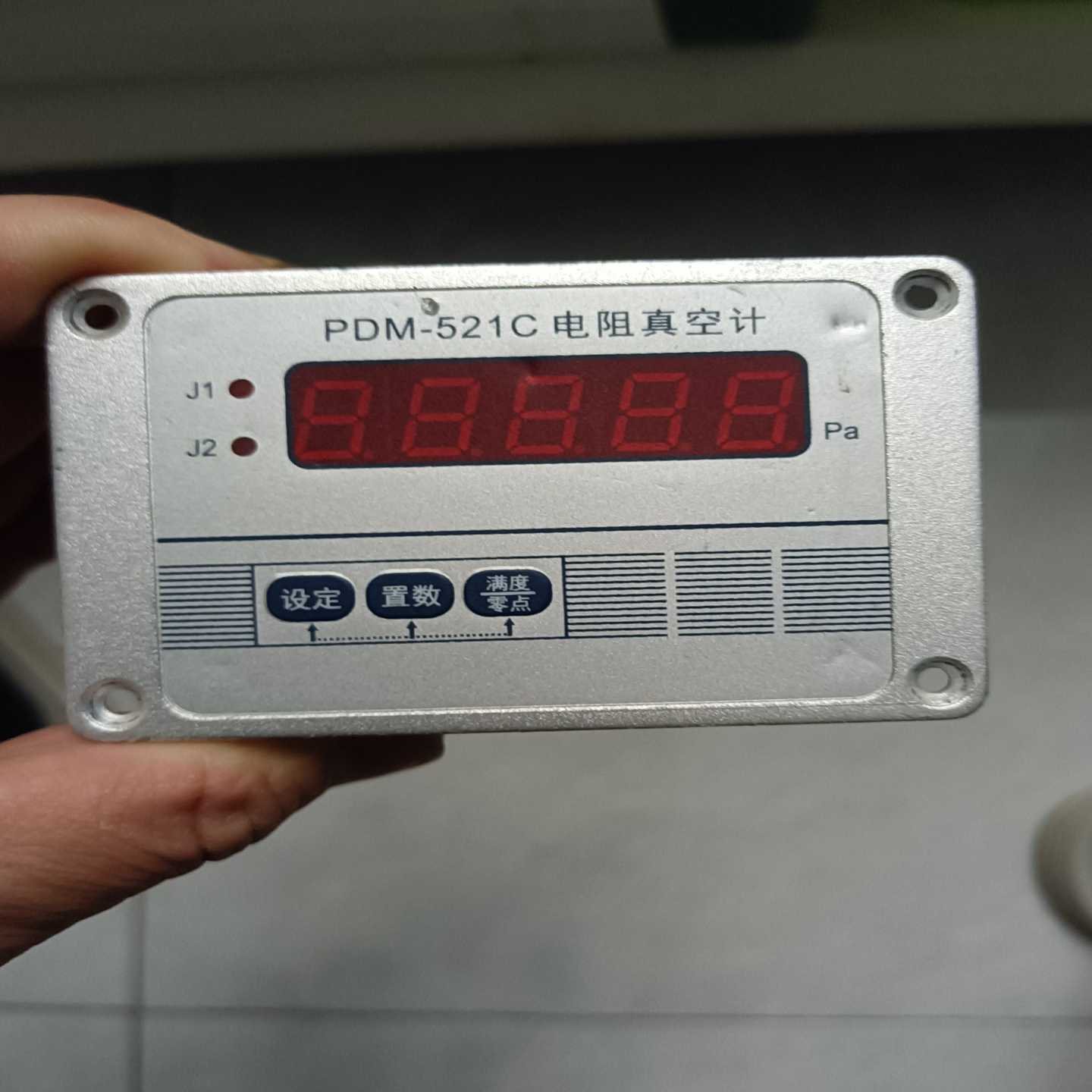 成都正华电阻真空计 PDM-521C 实物拍摄如图，二手拆机--议价