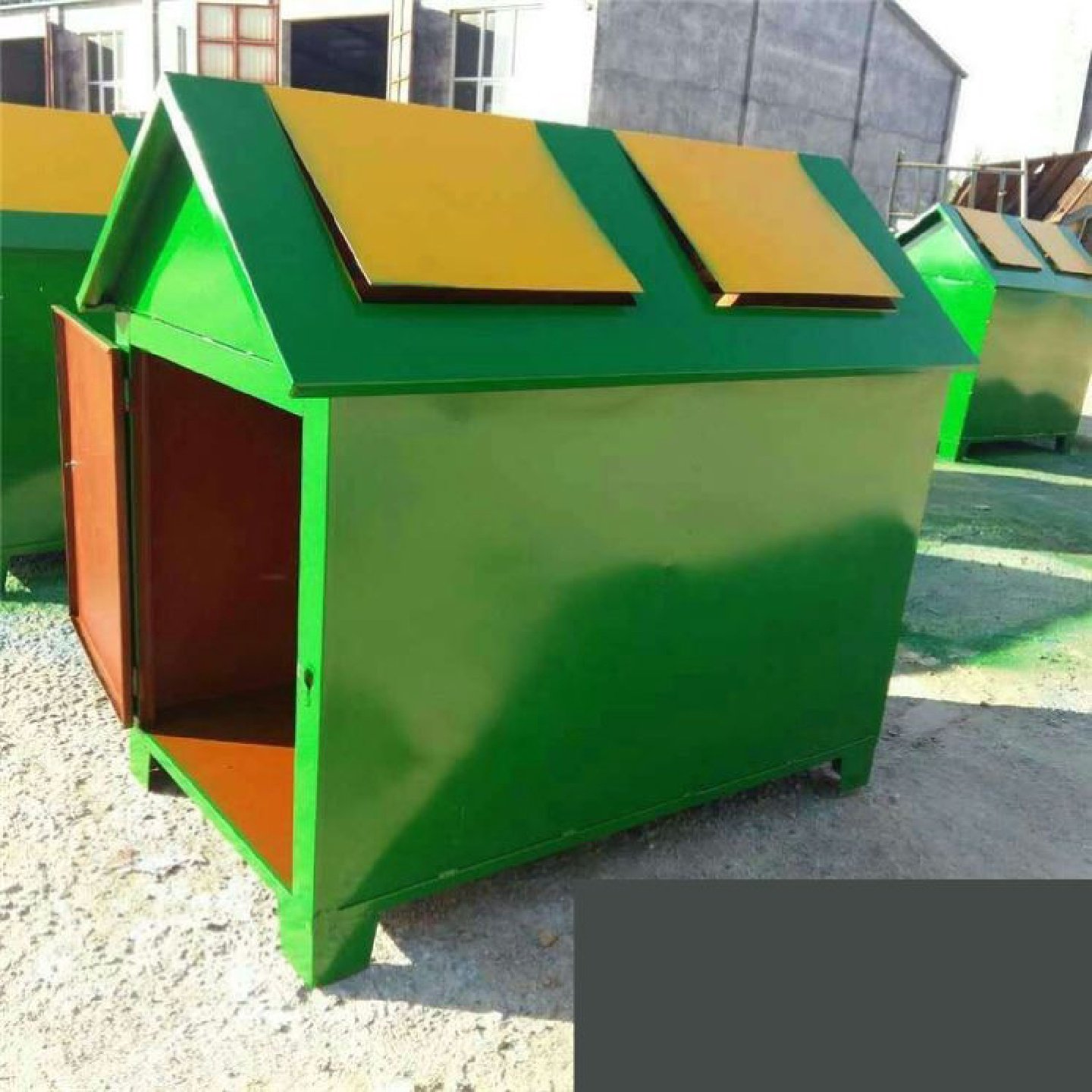 铁皮垃圾屋户外保洁箱大型加厚金属垃圾桶环卫防火工厂小区城镇市,基础建材,钢板网,淘宝优惠券,粉丝福利购,淘宝优惠卷