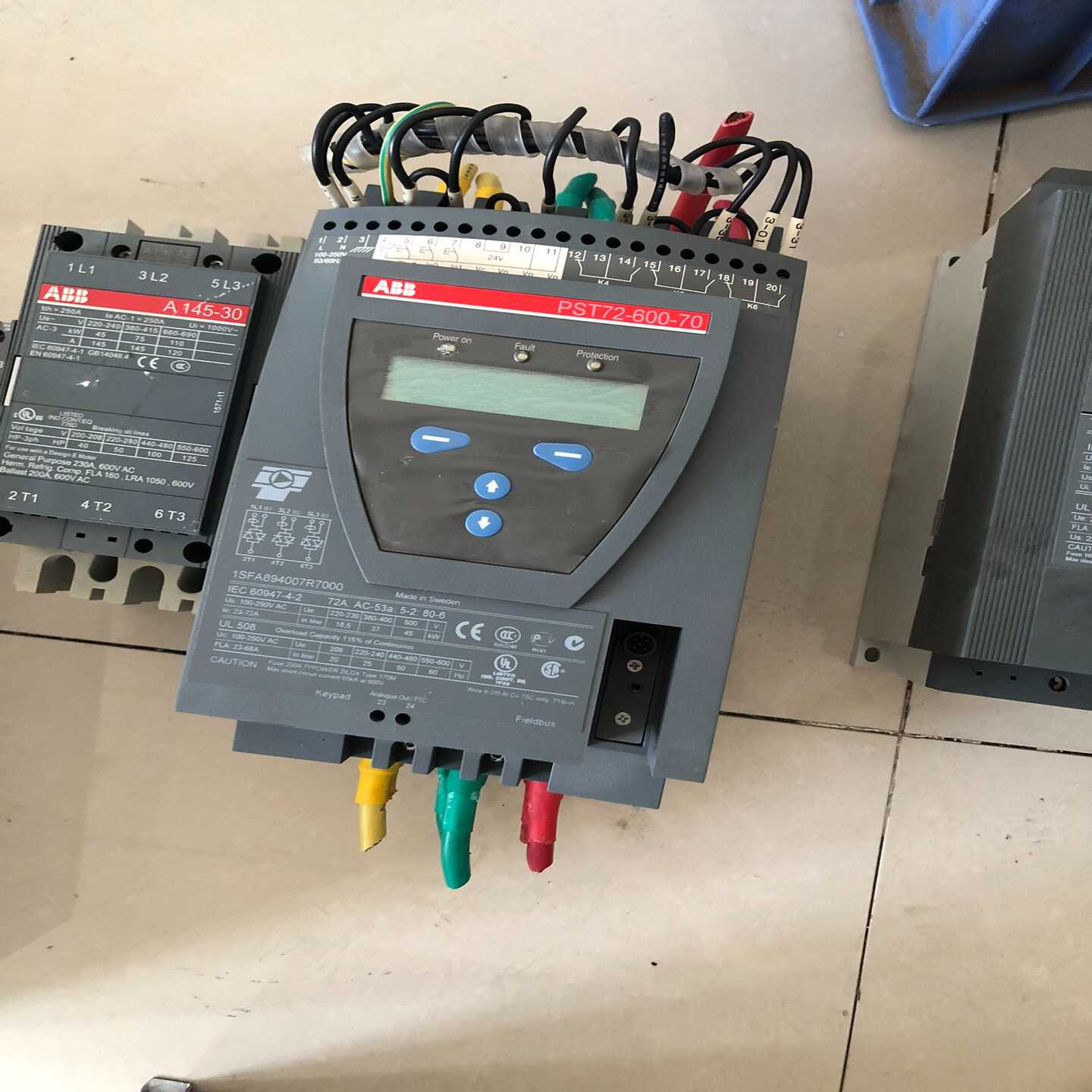 ABB软启动器PST72-600-70 37KW实物图 【博航商行】