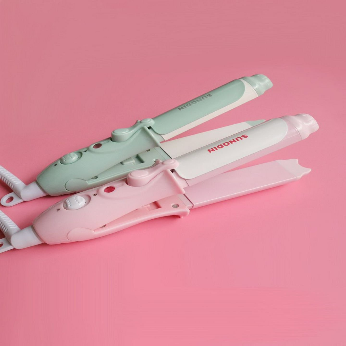 夹板短发专用蓬松直卷两用卷发棒迷你型空气刘海内扣电刘海卷发器