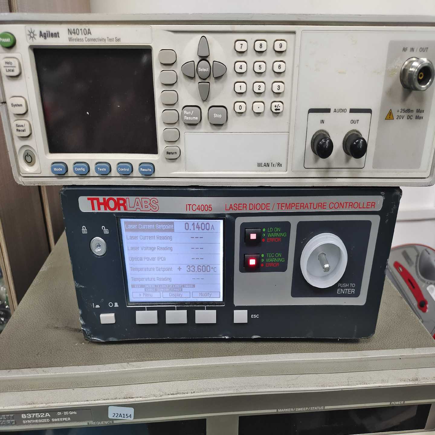 【请询价】索伦博thorlabs itc4005  ted4015激光