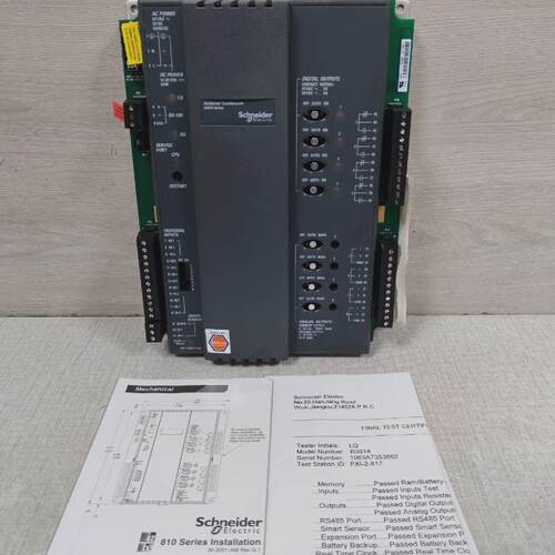 SCHNEIDER ELECTRIC B3814 ANDOVER CONTINUUM B3810 SERIES