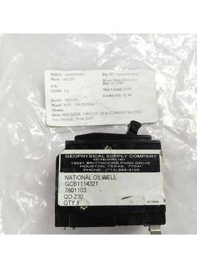 议价-GeophyswicalSupplyGCB1114321CircuitBreaker-NOV7801103