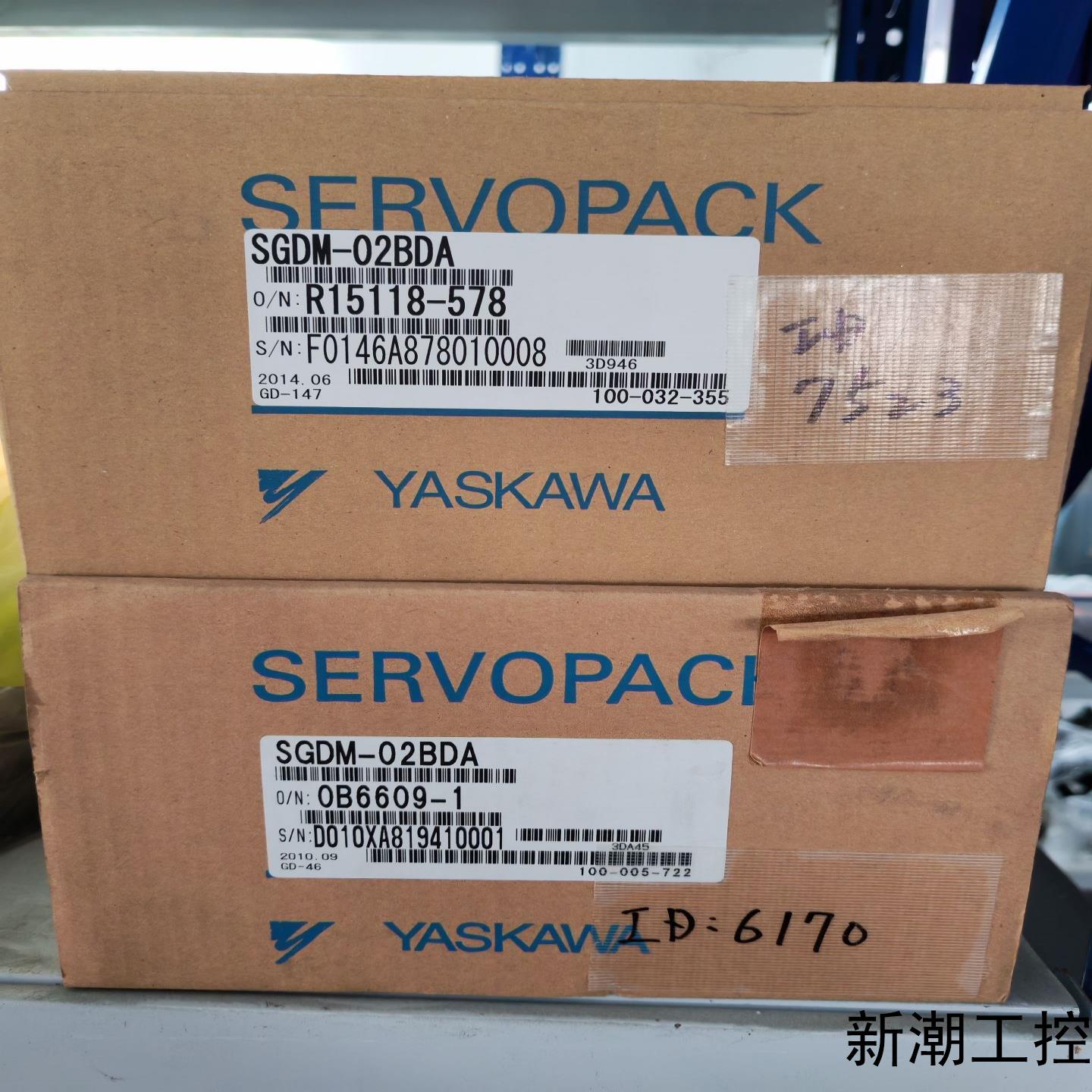 全新安川YASKAWA伺服驱动器SGDM-02BDA两台现议价商品