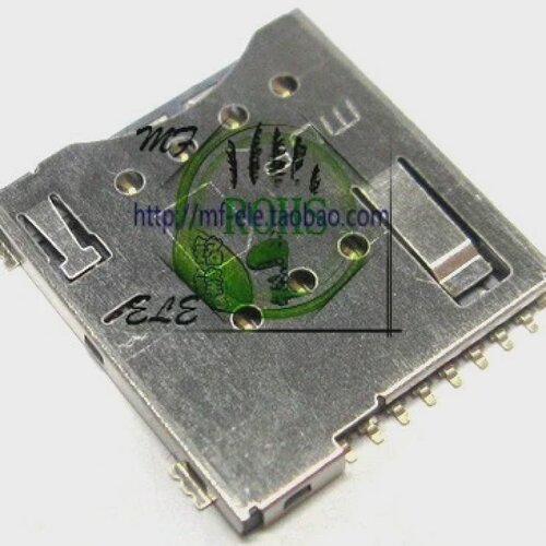 小卡手机MICROSIM卡座卡槽自弹式81PPUSHC-792（原装MUP）