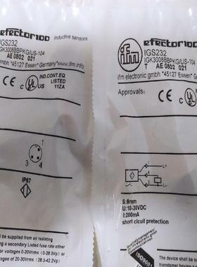 询价~IFM IGS232，库存2件。