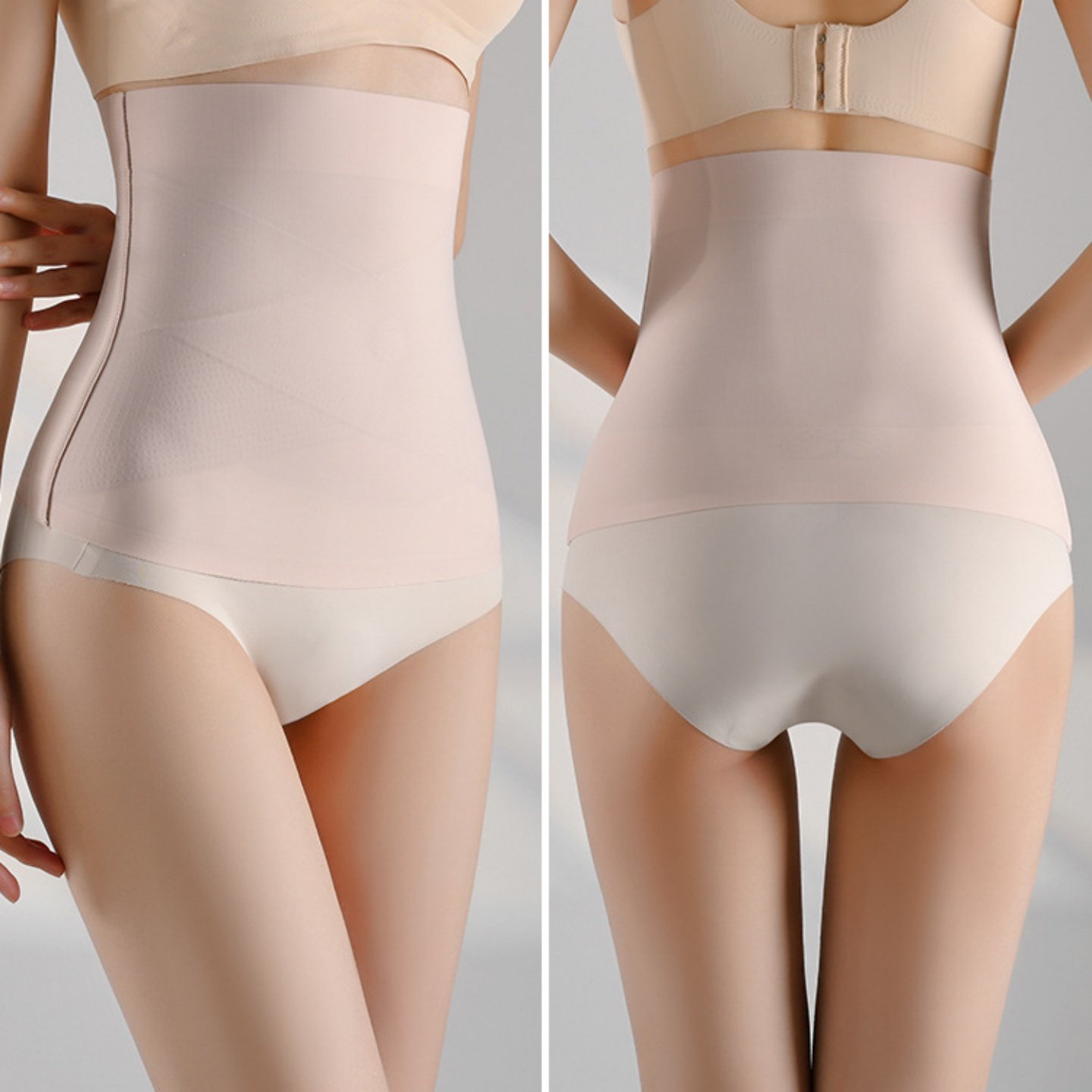 无痕塑形收小肚子大码塑腰无痕x型加压收腹带加厚腰封简约收腰带