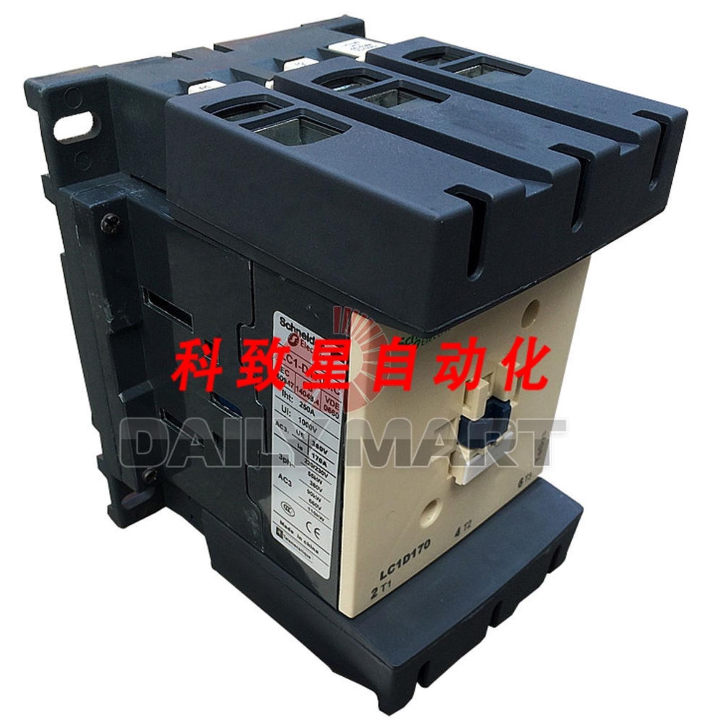 工业配件LC1-F185M7LC1F185M7LC1三极180A100KW220VAC接触器