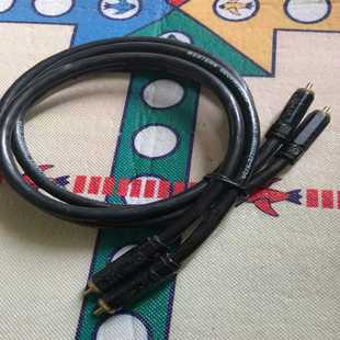 线长1米 美国WESTERN高档信号线一对 成色如图 星慕电子