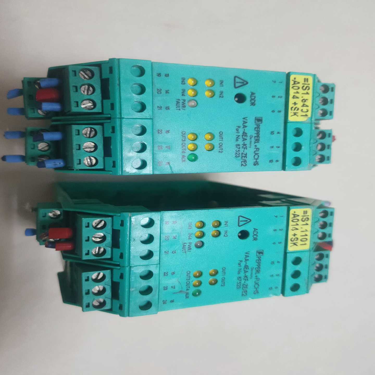 咨询-VAA-4EA-KF-ZE/E2倍加福安全模块87523两个
