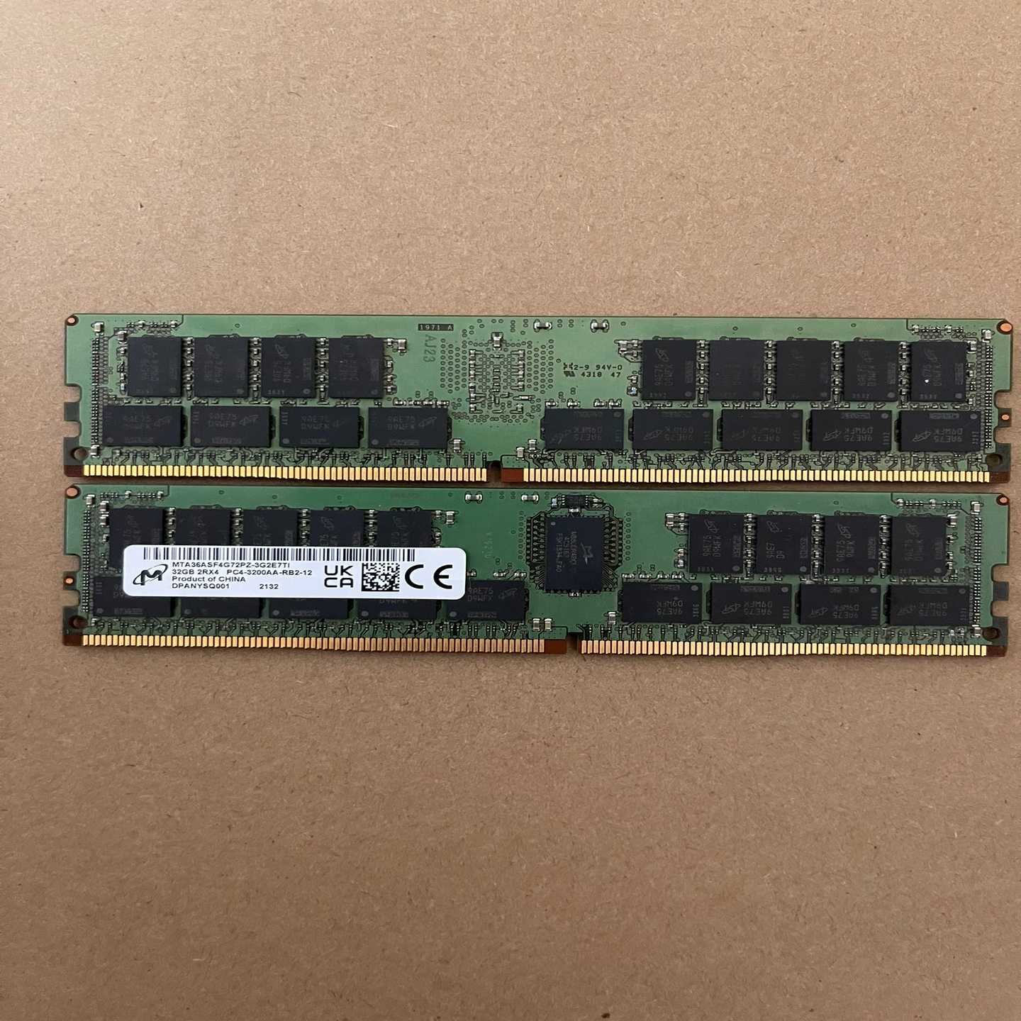 镁光32GDDR432002R*4服务器内存条--议价商品