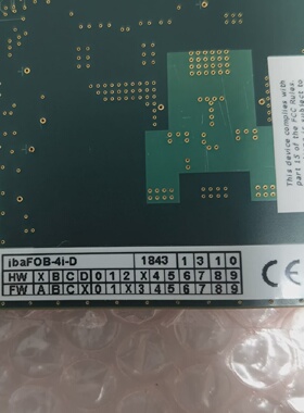iba德国伊霸光纤信号采集卡IBAFOB4iD伊霸光纤模