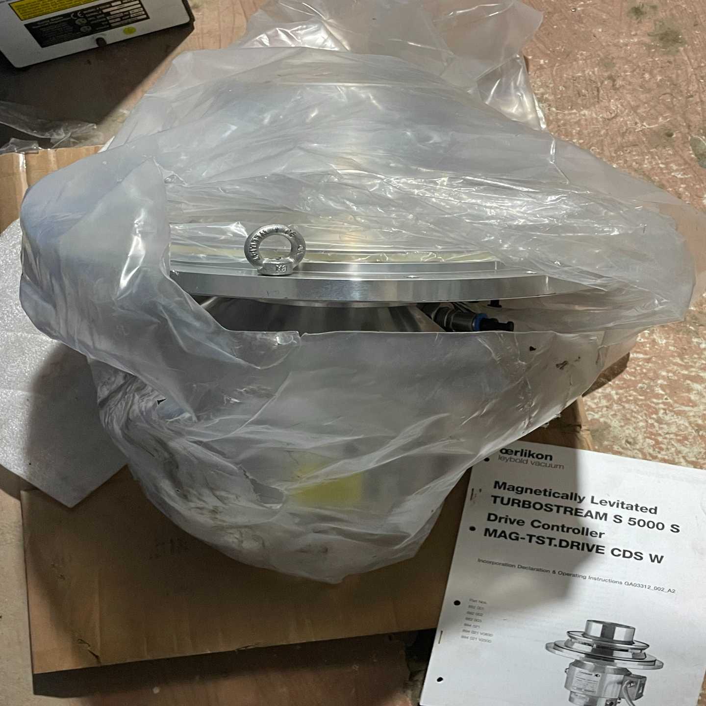 德国oerIikon莱宝MAGS5000S涡轮泵接口【博航商行】