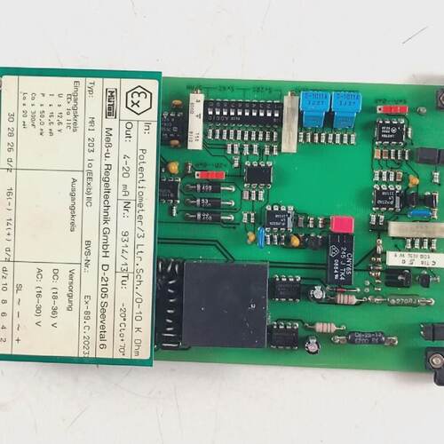 Mutec MRI 203 IA  9012A PCB Card Bvs 89.C.2923 X No931413 Au