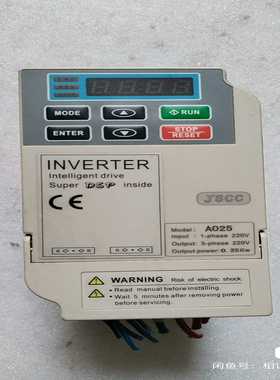 精研JSCCA025变频器，成色很新，功能，实物图询价