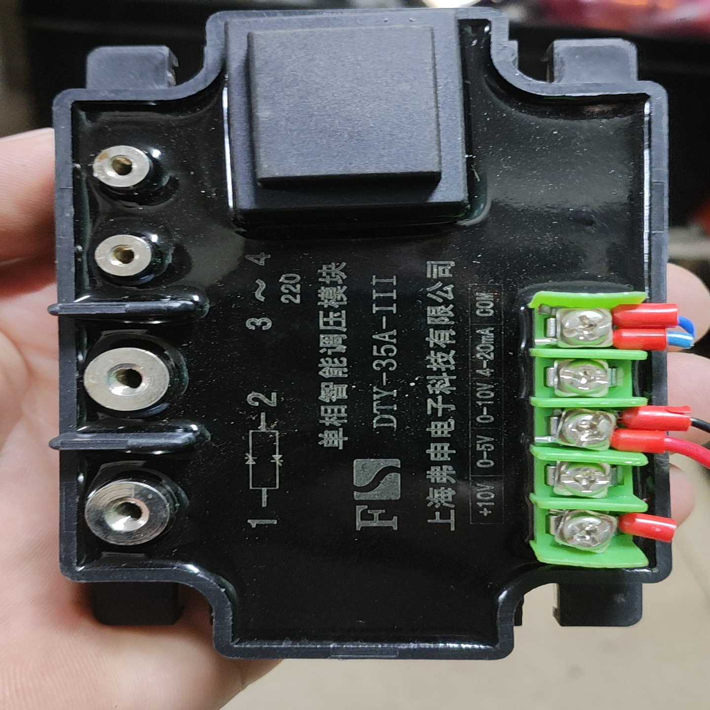 上海弗申单相智能调压模块，DTY-35A-III功能正常适用
