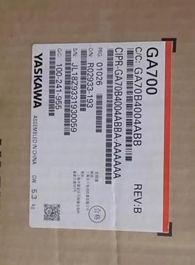 配件CIPR-GA70D4075ABMA-AAAABA 安川变频器现货包邮咨询议价议价